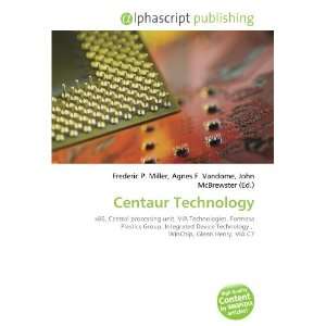  Centaur Technology (9786134293136) Books