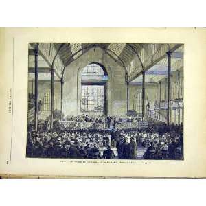  Lille Concert Rameau Palace Music French Print 1881