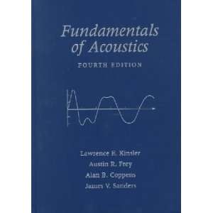  Fundamentals of Acoustics **ISBN 9780471847892 