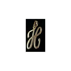  Your Initial Gold Filled Charm Pendant   H Everything 
