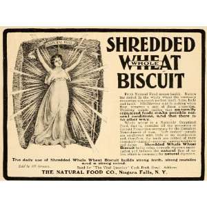   Wheat Biscuit Cereal Health Food   Original Print Ad