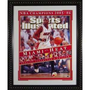    DWYANE WADE SIGNED SPORTS ILLUSTRATED COVER.