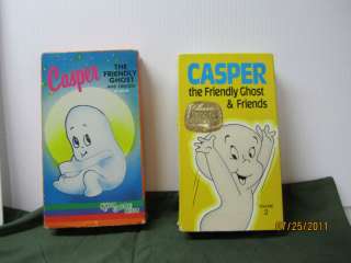 Casper the Friendly Ghost and Friends 2 VHS Set  