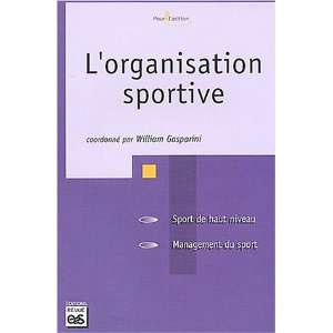  lorganisation sportive (9782867132704) Collectif Books