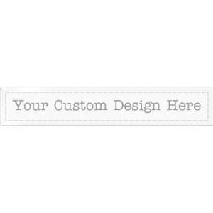  Custom Label Template, 1.875 x 10.25 Reflective Labels 