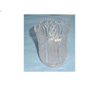  Vintage Pattern Glass Spooner 