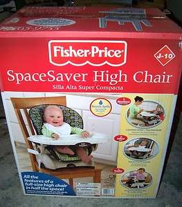 Fisher Price Space Saver High Chair and Booster, My Little Eye 