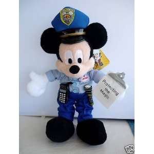   Security Guard Police Officer 10 Plush Bean Bag Doll Mint with Tags