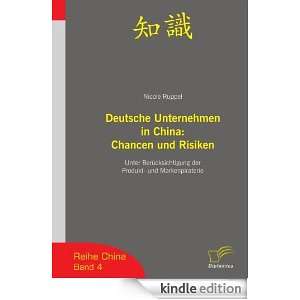 Deutsche Unternehmen in China Chancen und Risiken Unter 