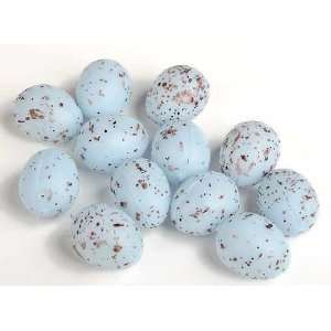  1 Blue Speckled Bird Eggs   36 Mini Eggs (3 Packages of 