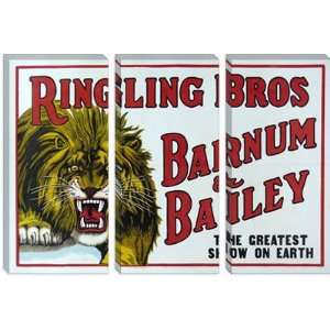  Ringling Bros and Barnum & Bailey Vintage Circus Poster 