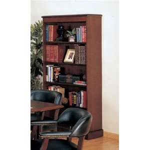  Westchester Open Bookcase in Mahogany Finish by Coaster 