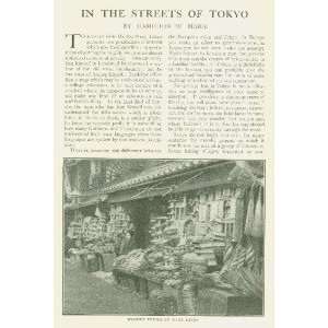  1913 In Streets of Tokyo Japan illustrated Everything 