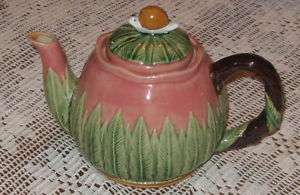 CBK Nouvea Majolica Snail Teapot  