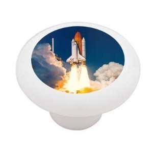  Space Shuttle Launch Decorative High Gloss Ceramic Drawer 