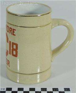 1918 Cornell University Sophomore Smoker Beer Stein  