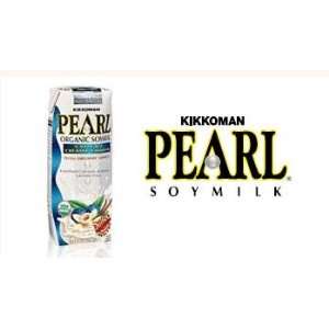 Kikkoman PEARL Vanilla Organic Soy Milk Grocery & Gourmet Food