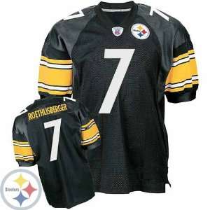  Pittsburgh Steelers #7 Ben Roethlisberger Jerseys Black 