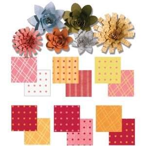 Roly Rosies Die Cut Paper Flowers 18/Pkg 