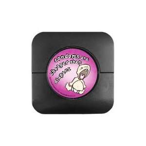  Compacts Condom Condoms are cheaper than diapers   5 pcs 