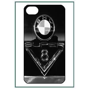  BMW Car Style Funny Pattern iPhone 4 iPhone4 Black 