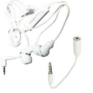  Blackberry 2.5mm White Sound Isolating Headset with Stereo 