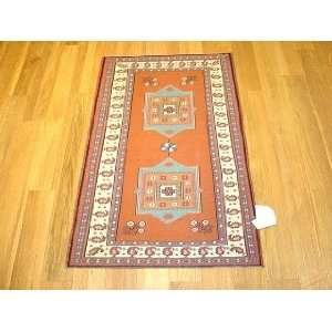 2x3 Hand Knotted Soumak Persian Rug   38x24 