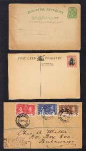 SOUTH AFRICA POSTCARD COLLECTION SET CARD POSTMARK SF01  