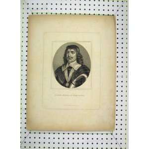  1806 Antique Print Portrait James Duke Hamilton Gerimia 