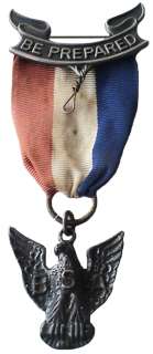 Boy Eagle Scout Stange 5d Medal Merit Badge Award Patch BSA Pin Rank 