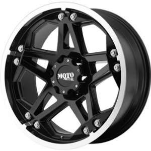Moto Metal MO960 17x8 Black Wheel / Rim 8x180 with a 0mm Offset and a 