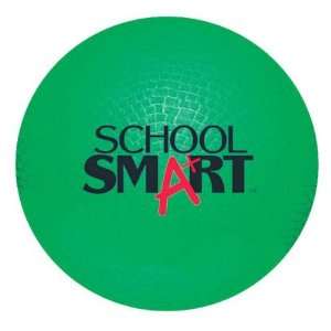  School Smart Playground Ball   8 1/2 inch   Green Office 