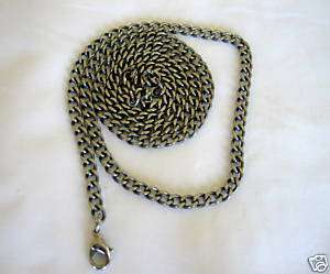 Solid Stainless Steel Cuban Link chains 30  3 for $10  