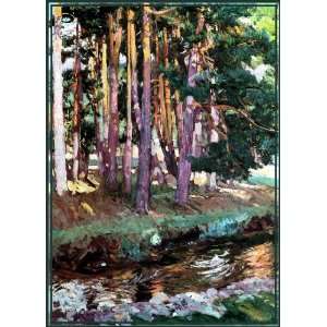   Joaquin Sorolla y Bastida   24 x 34 inches   The river la Reina