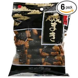 JFC Iso Maki Rice Crackers, 3 Ounce (Pack of 6)  Grocery 