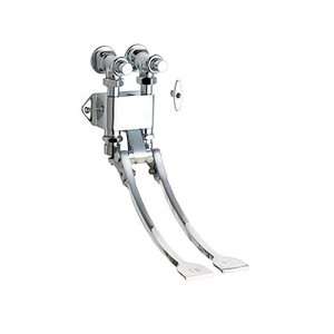  Chicago Faucets 834 EPSLOCP Wall Mount Double Pedal Valve 