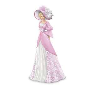    Ribbons Of Support Breast Cancer Charity Figurine