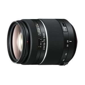  Sony 28 75mm f/2.8 Smooth Autofocus Motor (SAM) Full Frame Lens 
