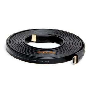    HDMI 1.3 Cable FLAT CL2 Rated Gold Plated 15ft Electronics
