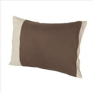    Lounge Pillow Color Chocolate Brown/Sky Blue