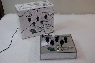 VOX / COOLTRON SNAKE CHARMER COMPRESSOR 12AU7 tube Effects PEDAL MADE 