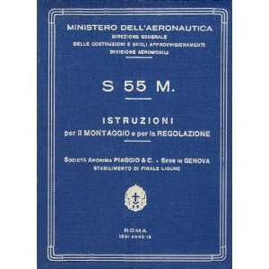  Savoia Marchetti S.55 M Aircraft Maintenance Manual   1936 