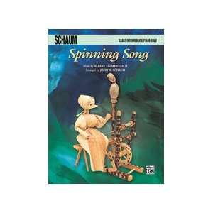  Spinning Song   Piano Solo   Early Intermediate   Sheet Music 