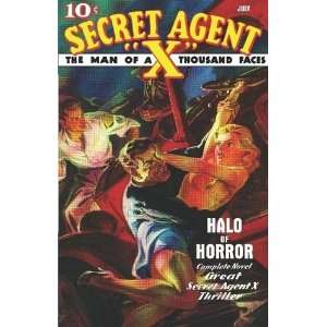  Secret Agent X   Halo of Horror Books