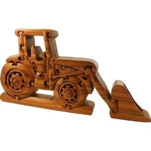   With Front Loader 3D Jigsaw Wooden Puzzle Brain Teaser Toys & Games