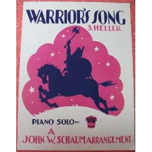   Song (Piano Solo) arranged by John W. Schaum S. Heller Books