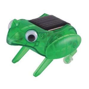  Mini Solar Robot Kit   Happy Hopping Frog Toys & Games