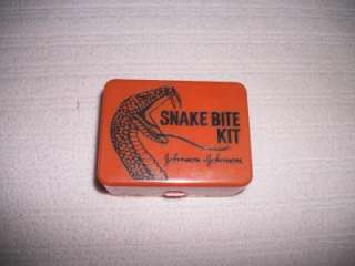Vintage Authentic Scouts Snake Bite Kit by Johnson & Johnson NIB 