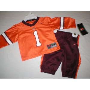  Virginia Tech Hokies Baby Football Jersey / Uniform 