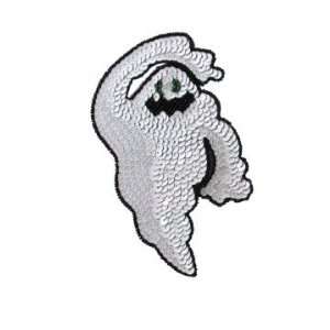 Scary Ghost Sequin Applique *On Sale 